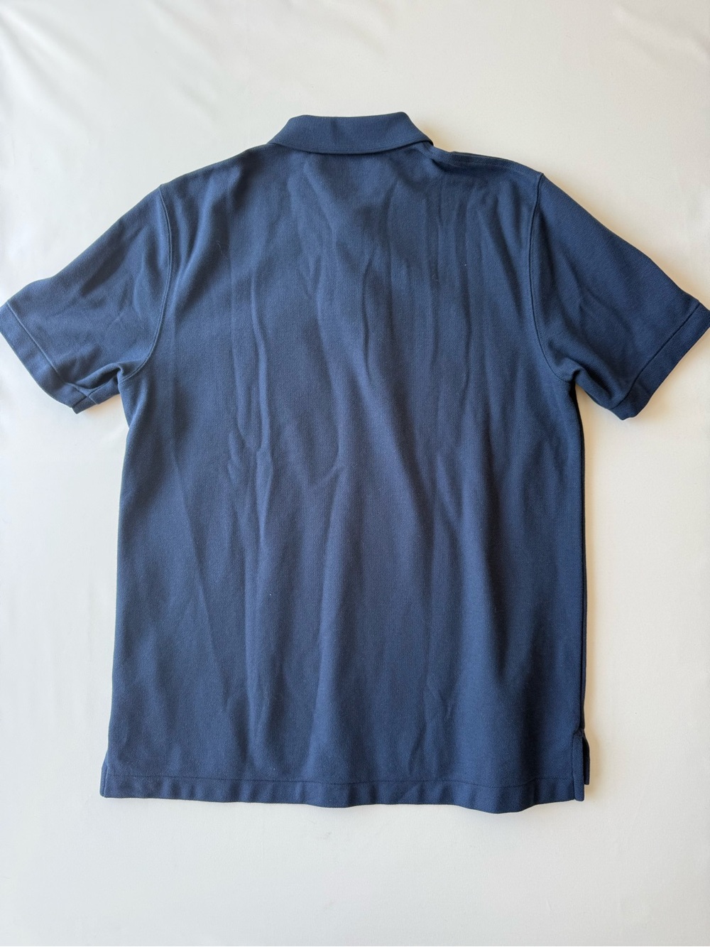 L.L. Bean Men's Navy Polo Shirt with Chest Pocket - Picture 2 of 9